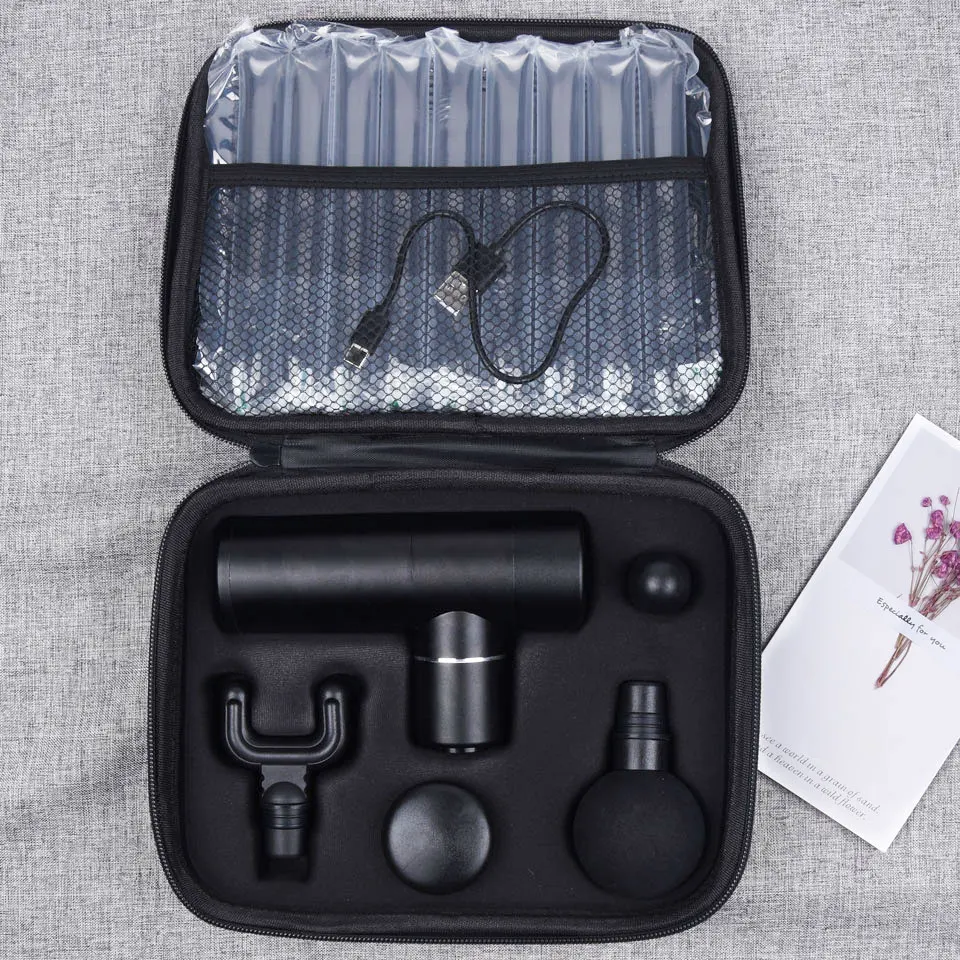 Мини-массажер электрический карманный для мышц шеи | Красота и здоровье