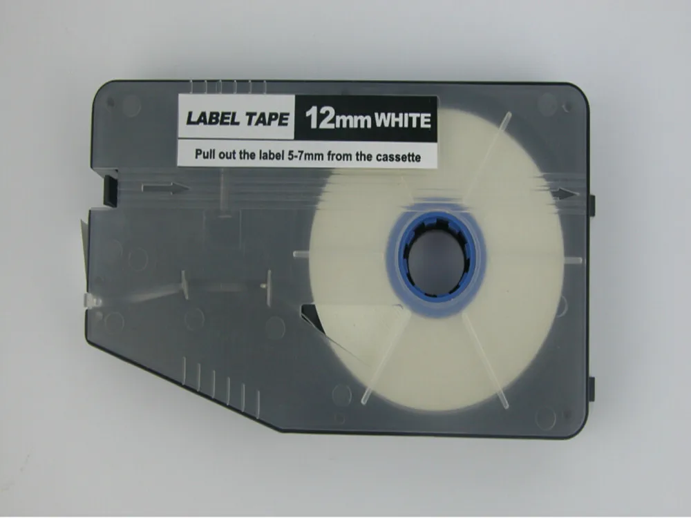 

Label tapes Cassette 6mm 9mm 12mm yellow and white for LMARK Cable ID printer electronic lettering machine lm-320 lk-330 lk-340