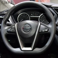 for nissan qashqai teana tiida x trail bluebird sylphy hand stitched black suede steering wheel cover interior car accessories