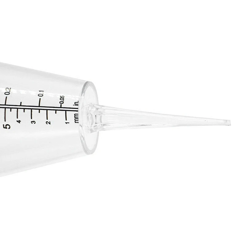 Конический измеритель дождя пластиковый прозрачный мерный стакан для наружного