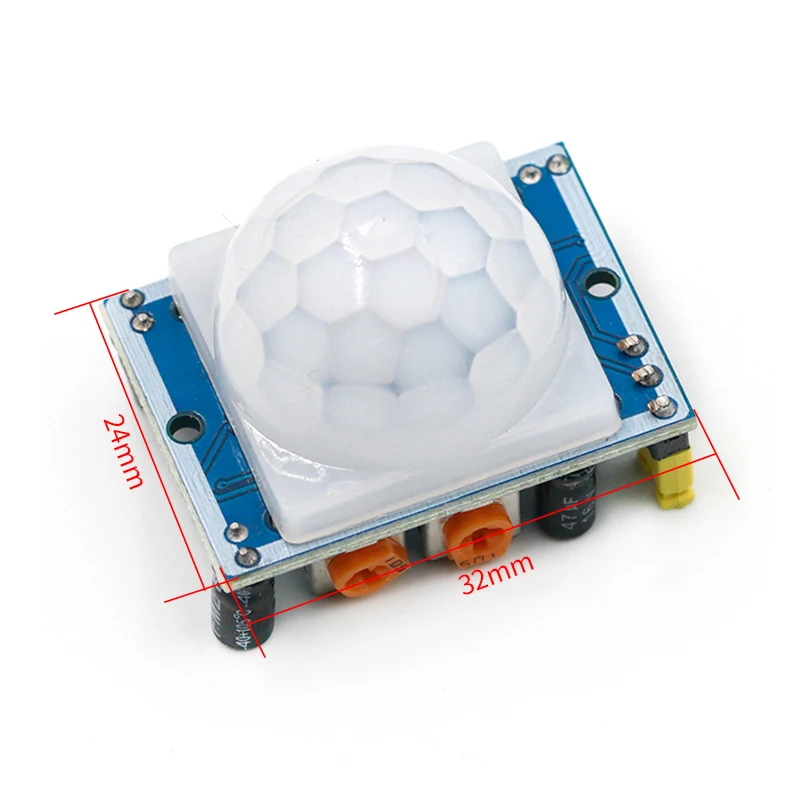 HC SR501 Отрегулируйте инфракрасный ИК пироэлектрический PIR модуль движения Сенсор