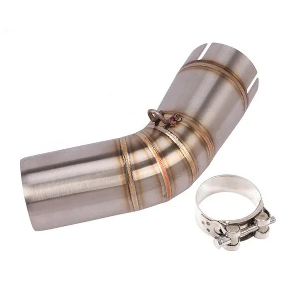 

Motorcycle Exhaust Middle Link Pipe Slip On For DL1000 V-STROM 1000 DL 1000 2014 to 2017 2018 2019 Years