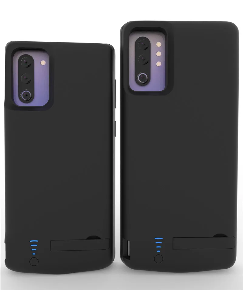 5000/6000mAh ударопрочный аккумулятор зарядное устройство чехол для samsung Galaxy Note 10 Plus USB power Bank чехол Расширенный Кронштейн батареи Крышка