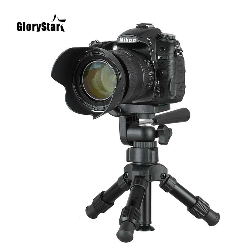 

Small Lightweight tabletop camera tripod phone stand holder portable Desktop Compact pocket mini tripod for Phone dslr camera