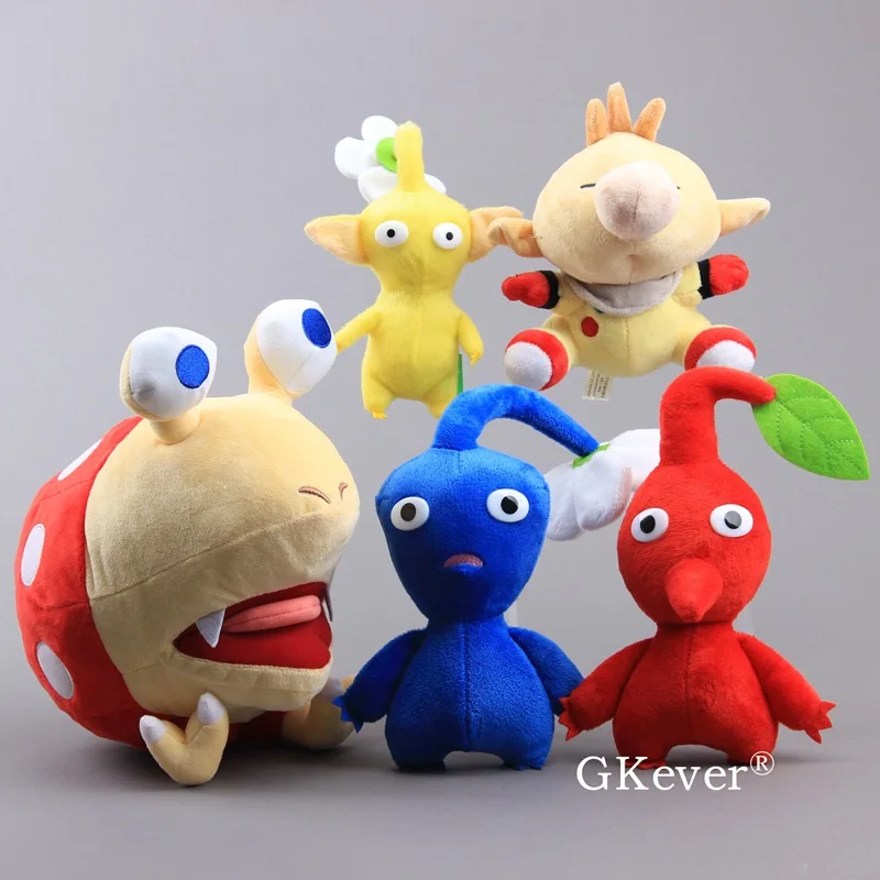 Милая мягкая кукла Pikmin Captain Olimar Bulborb Chappy 5 стилей желтый/синий/красный цветок