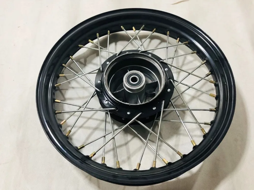 CG125 передние 2,15X17 задние 2,5x17 Черные мотоциклетные обода колеса