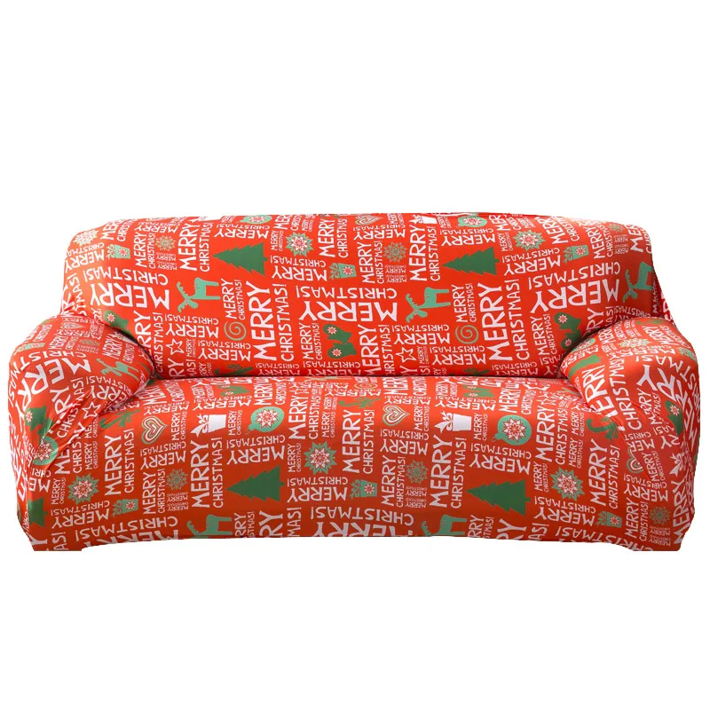 Счастливого Рождества диванных чехлов Лось чехол стрейч оленей все включено