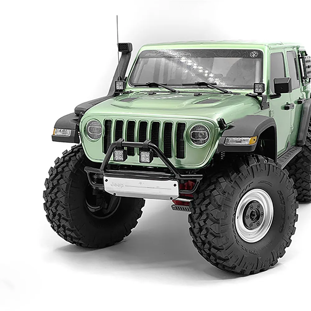 Metal Front Bumper Part for RC Car AXIAL SCX10 III Three generations JEEP Wrangler Gladiator enlarge
