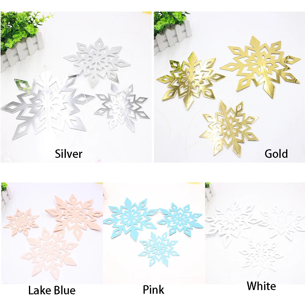 6 шт. DIY подвесное украшение романтическое ремесло Рождество легко установить