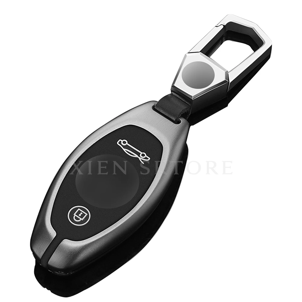 Aluminum Alloy Car Remote Key Cover Case Shell FOB Keychain Holder Bag For Mclaren 675LT 625C 600LT 570GT 720S