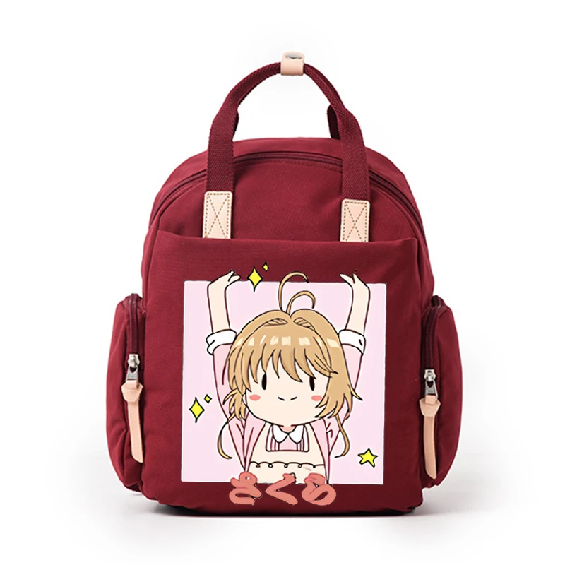 Аниме карточка Captor Cardcaptor Sakura Косплей рюкзак сумка студенческая школьная на плечо