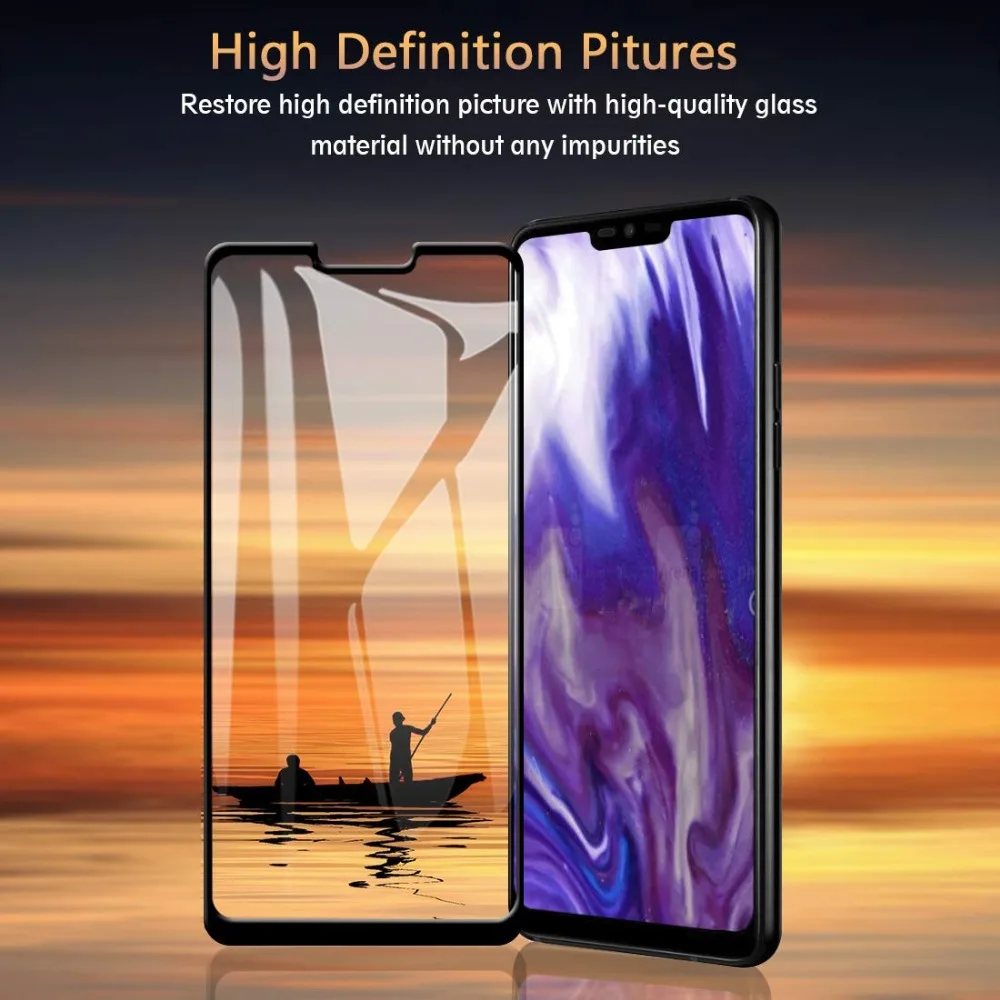 Закаленное 3d стекло с полным покрытием для LG V50 G7 PLUS мощная защита экрана G8 G8S ThinQ/LG