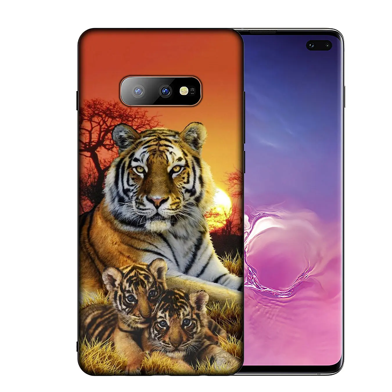 IYICAO Moon wolf абстрактный Тигр мягкий силиконовый чехол для телефона Samsung Galaxy S20 Ultra S10e
