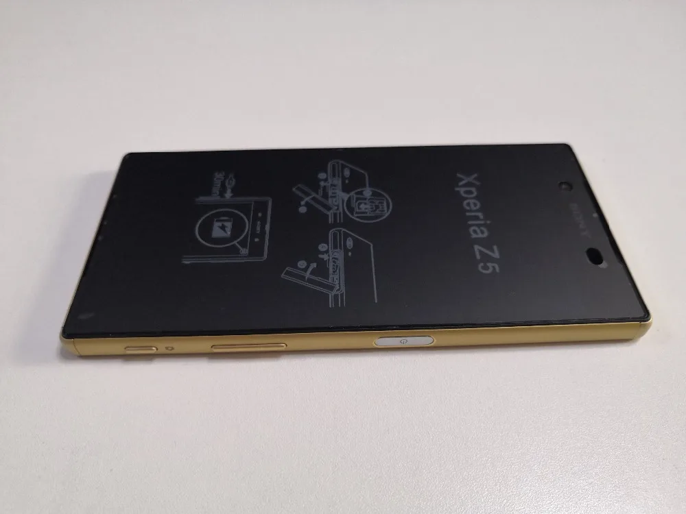 Разблокированный мобильный телефон sony Xperia Z5 E6653, 5,2 дюймов, GSM WCDMA ram, 3 ГБ rom, 32 ГБ, 4G LTE, Android, четыре ядра, камера 23 МП