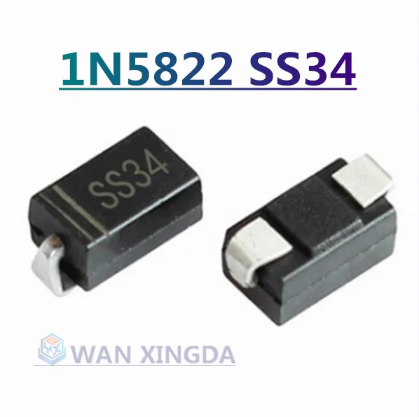 100pcs M1 M2 M4 m7f A7 SMA rectifier diode 1A SMD 1N4001 4002 4004 4007 ss310 RS1M RS2M es1d es1j us1m and other Schottky diodes