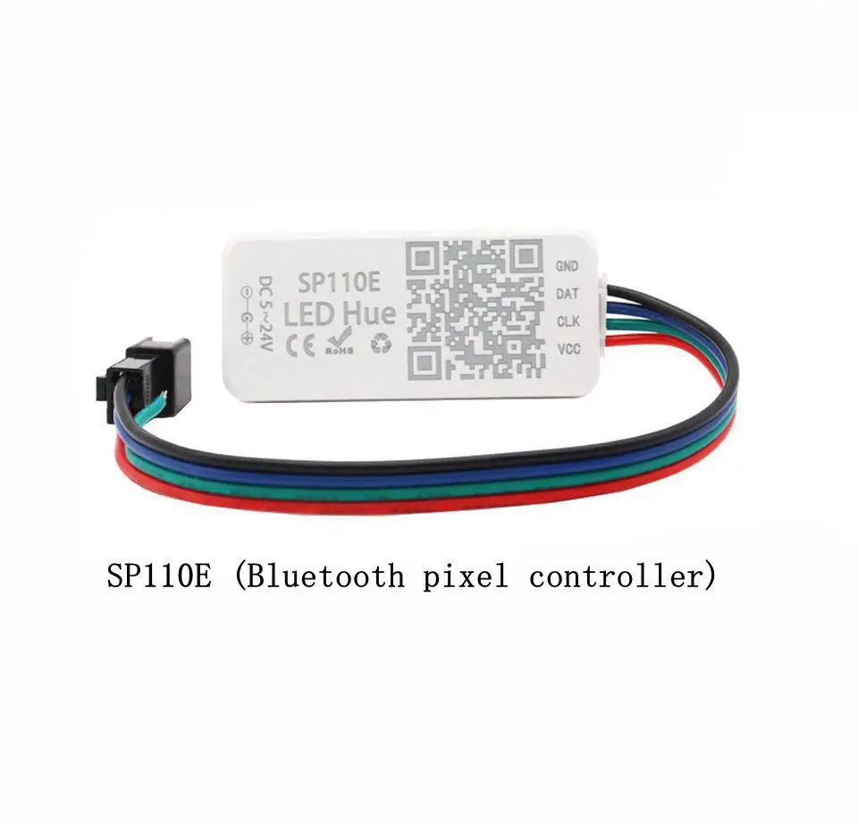 WS2812B LED Digital Flexible Individually Addressable Panel Pixel screen，SP110E (Bluetooth pixel controller)kit | Лампы и освещение