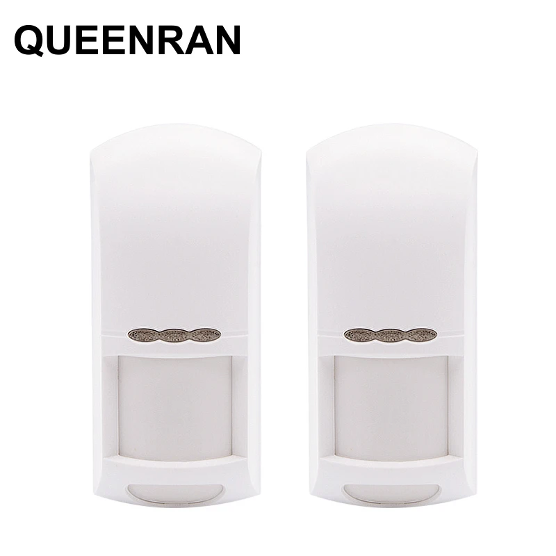 

2pcs Wireless PIR Motion Sensor Pet Immunity Anti-tamper Detector MC-8250R 433MHz/868MHz for Focus Alarm System