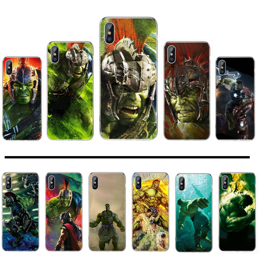 Marvel Халк новое поступление черный чехол для мобильного телефона iphone 4 4S 5 5S 5c se 6 6s 7