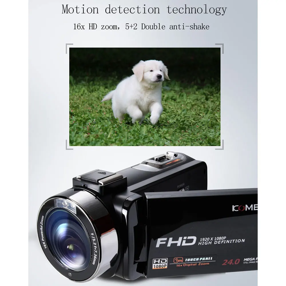 WIFI инфракрасная фотография Цифровая видеокамера Full HD 1080P Портативные