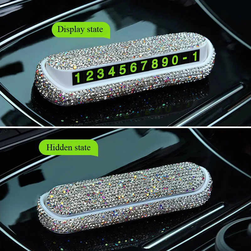 1 шт. автомобильная парковочная табличка с номером телефона| |