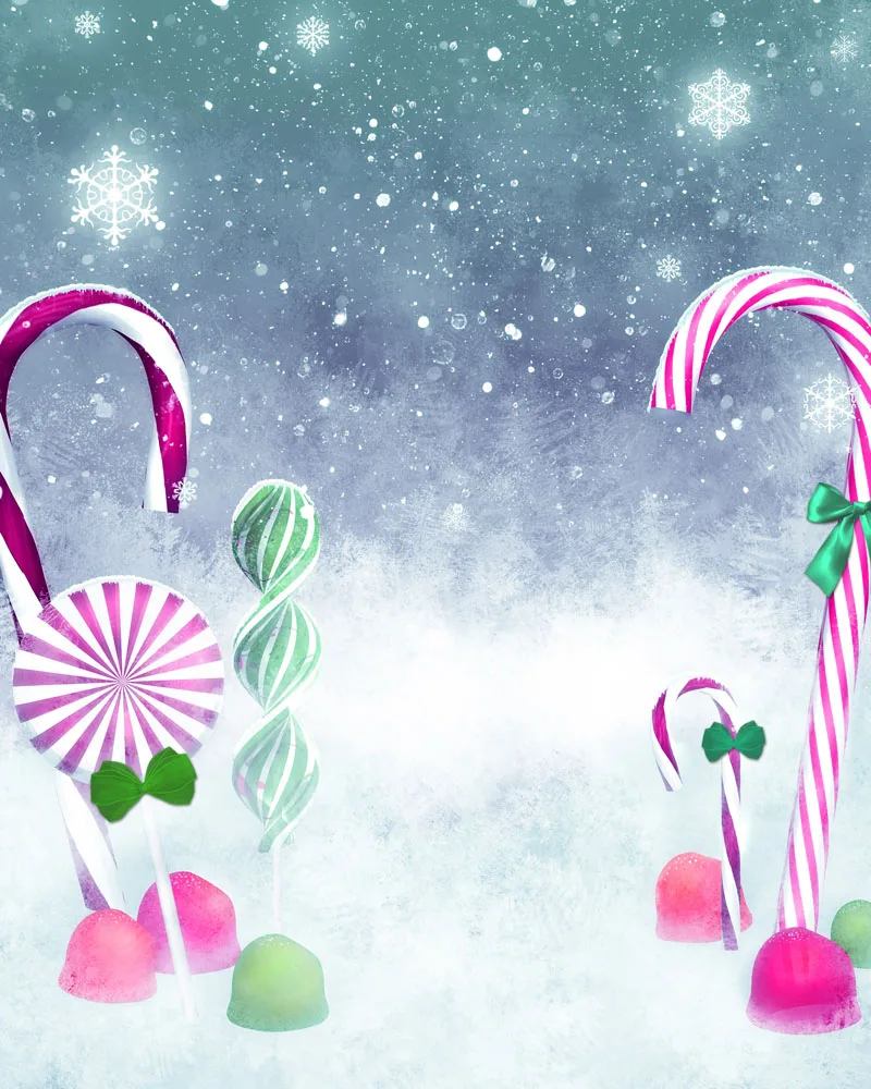 

Vinyl Custom Photography Prop Christmas day Christmas tree theme Photo Studio Background 18012-126045
