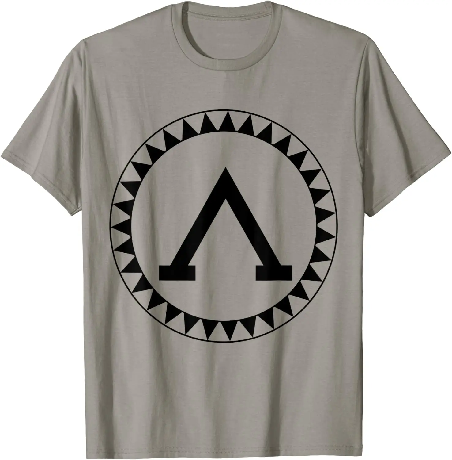 

Spartan Shield T-Shirt Sparta Iliad Ancient Greece Greek Tee