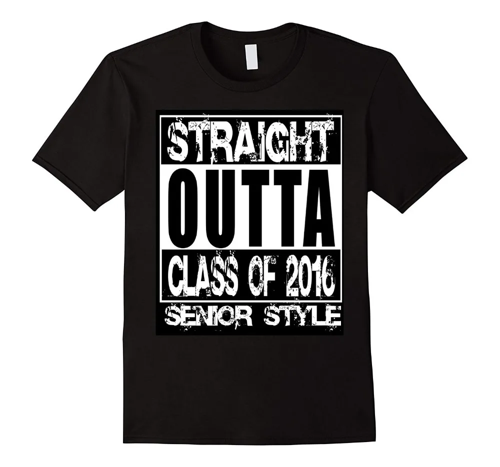 

Class Of 2016 Senior 2019 Summer T-Shirts For Men T Shirt Hot Sale Clothes Custom T Shirts Online