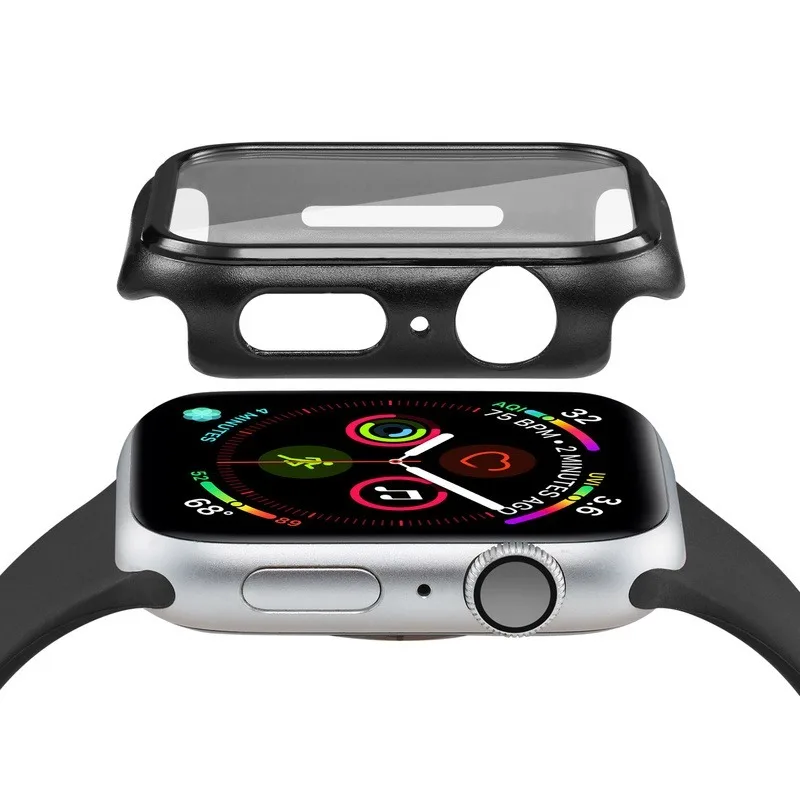 Часы полная защитная крышка для экрана + закаленная пленка стекло наручных часов