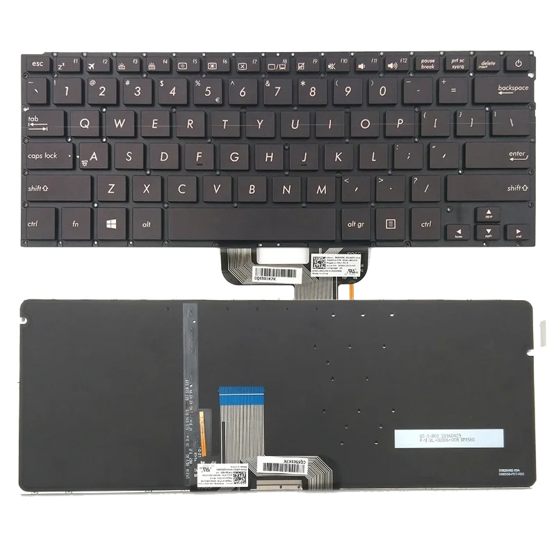 Клавиатура для ноутбука Asus UX310 Zenbook UX310UA UX310UQ UX410 UX410UA UX410U Сменные клавиатуры с