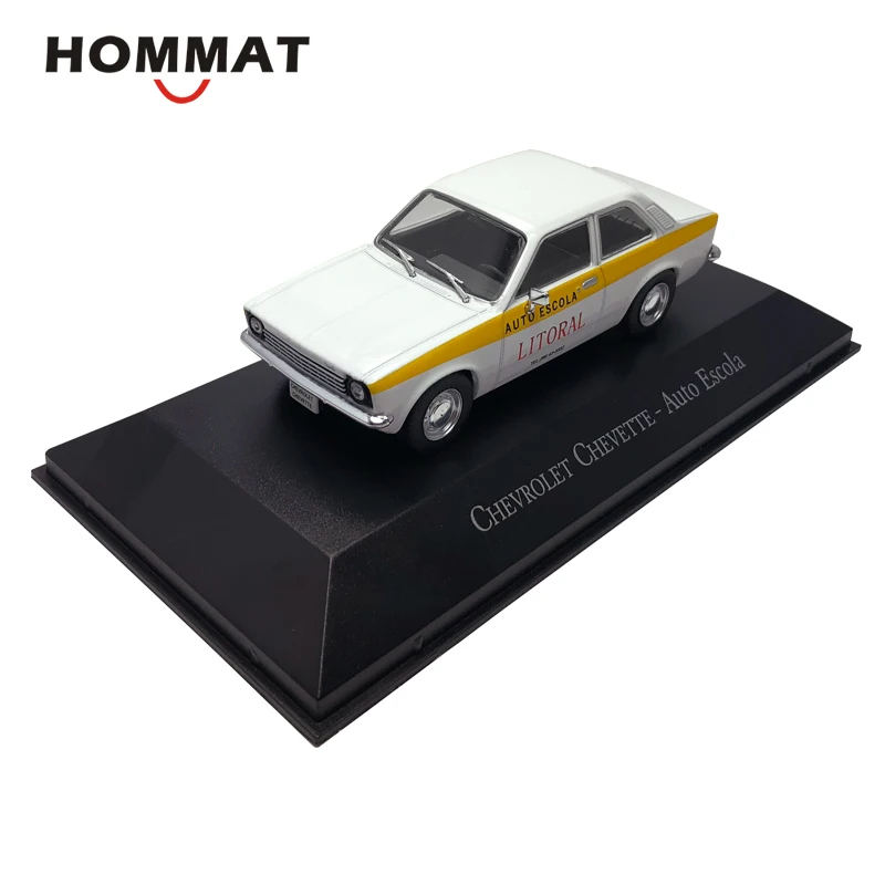 HOMMAT 1:43 Масштаб Chevette Авто Escol винтажная модель автомобиля сплав металл литая