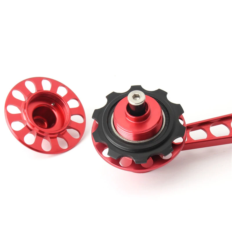 

Folding Bike Derailleur Shifter Tensioner for Brompton Bike Chain Tension 2 3 6 Speed Brompton Chain Pusher