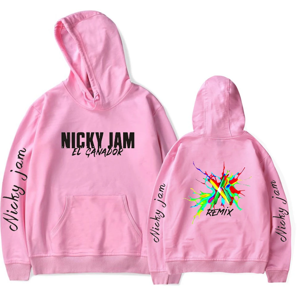 

nicky jam Fashion Prints O-Neck Sweatshirts Women/Men Long Sleeve Sweatshirts 2020 Hot Sale Casual Streetwear Clothes