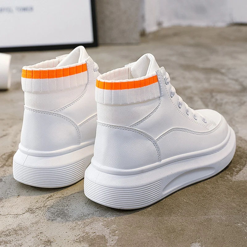 

High Sneakers Women with Platforms Women Shoes Casual Sneaker Chunky Sneakers Woman Fashion 2021 Designer Shoes Woman Flats New