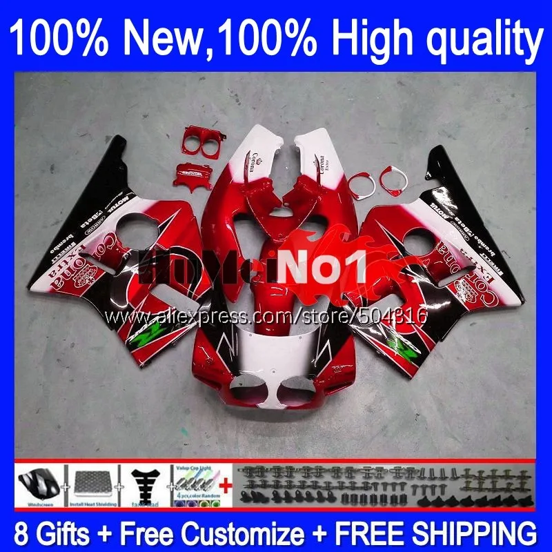 

CBR400RR For HONDA CBR 400RR 400 RR 94 95 96 97 98 99 137MC.83 NC29 CBR400 RR 1994 1995 1996 1997 1998 1999 Fairing red glossy