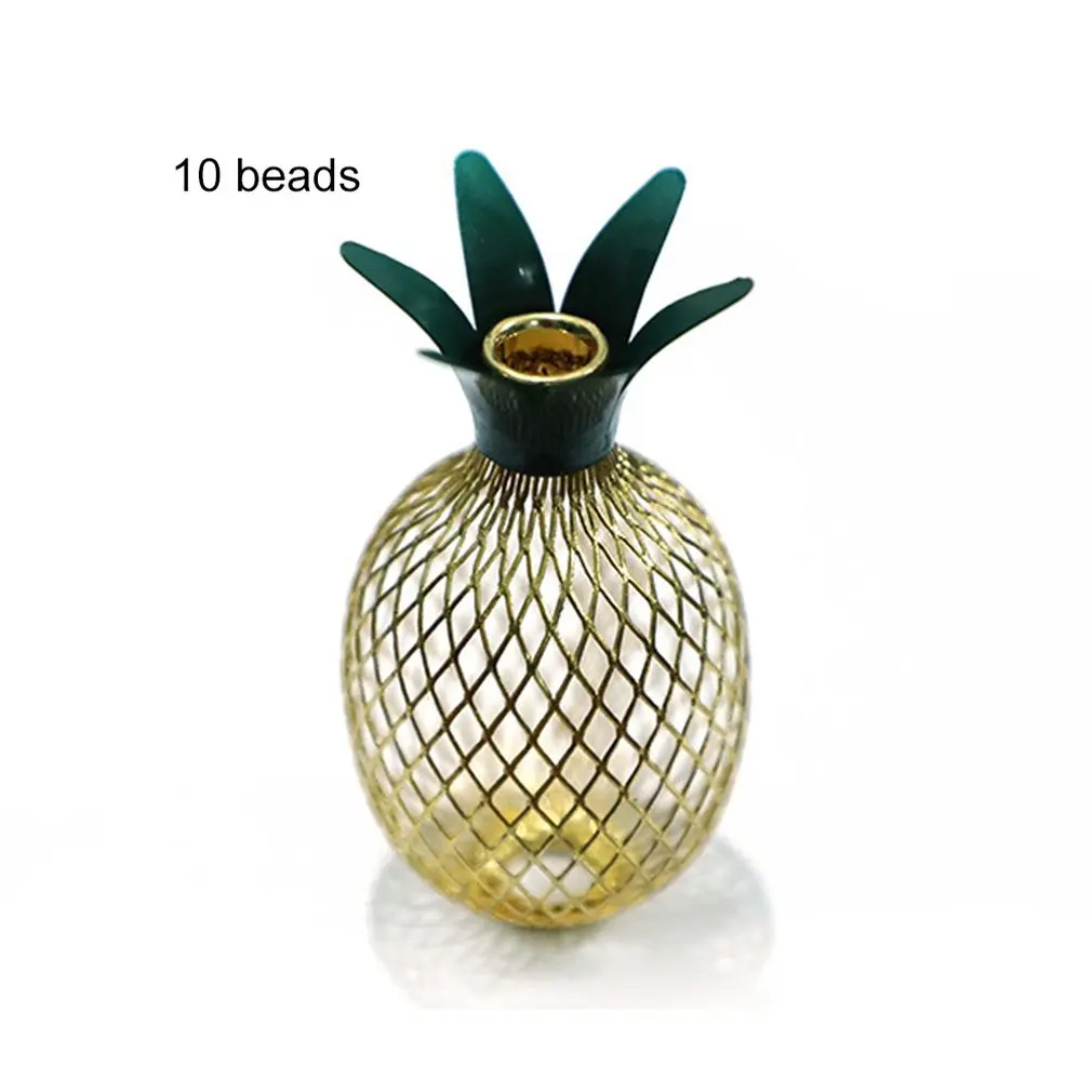 СВЕТОДИОДНАЯ Гирлянда в виде ананаса сигнальная лампа батарея звездное