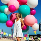 5 шт.лот 36 дюймов красочные большие латексные воздушные шары, надуваемые гелием, надуваемые большие воздушные шары, украшение для свадьбы, дня рождения, вечеринки, большие воздушные шары