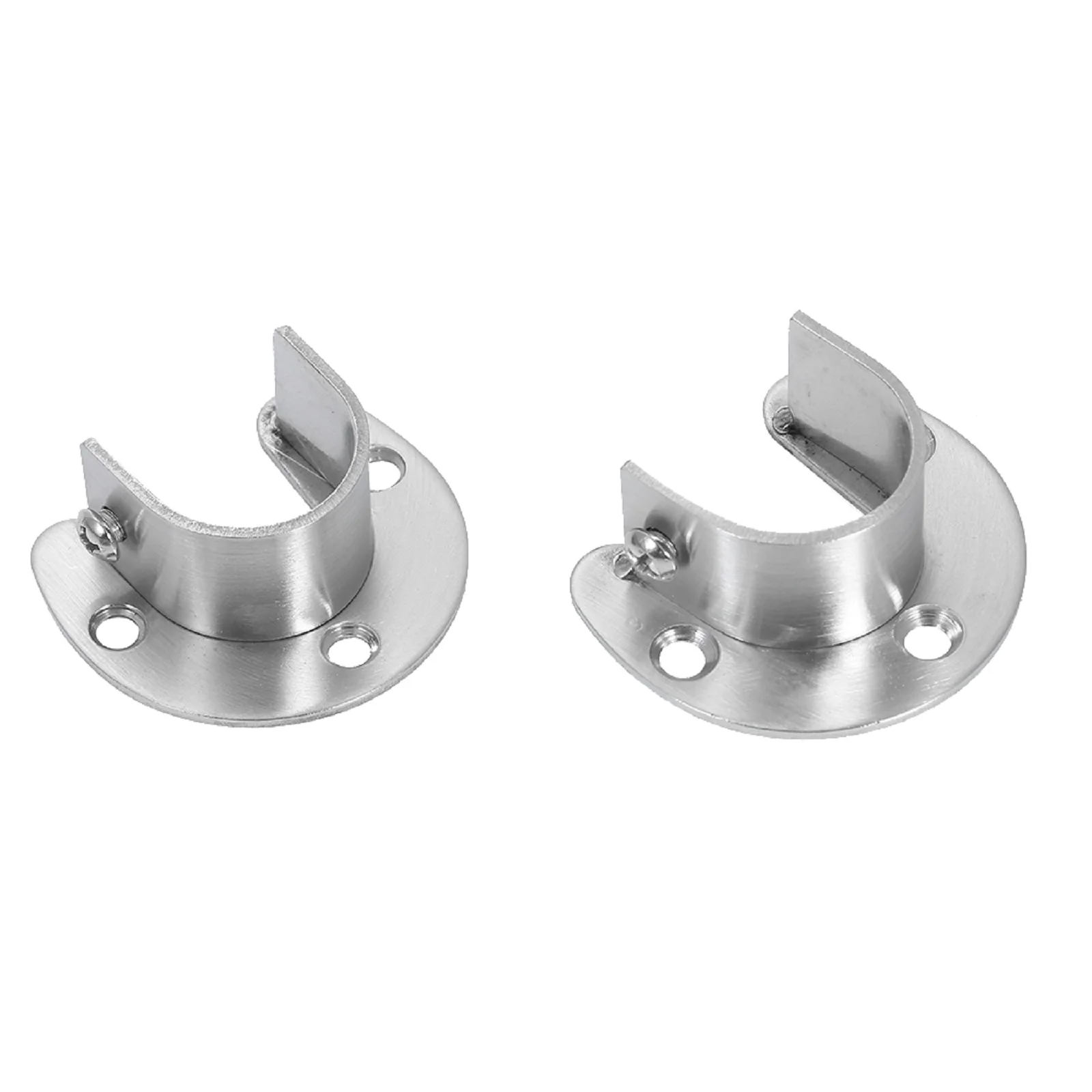 2 ПК гардероб полюс розетки набор из шт. U Форма стержень гнездо фланца комплект