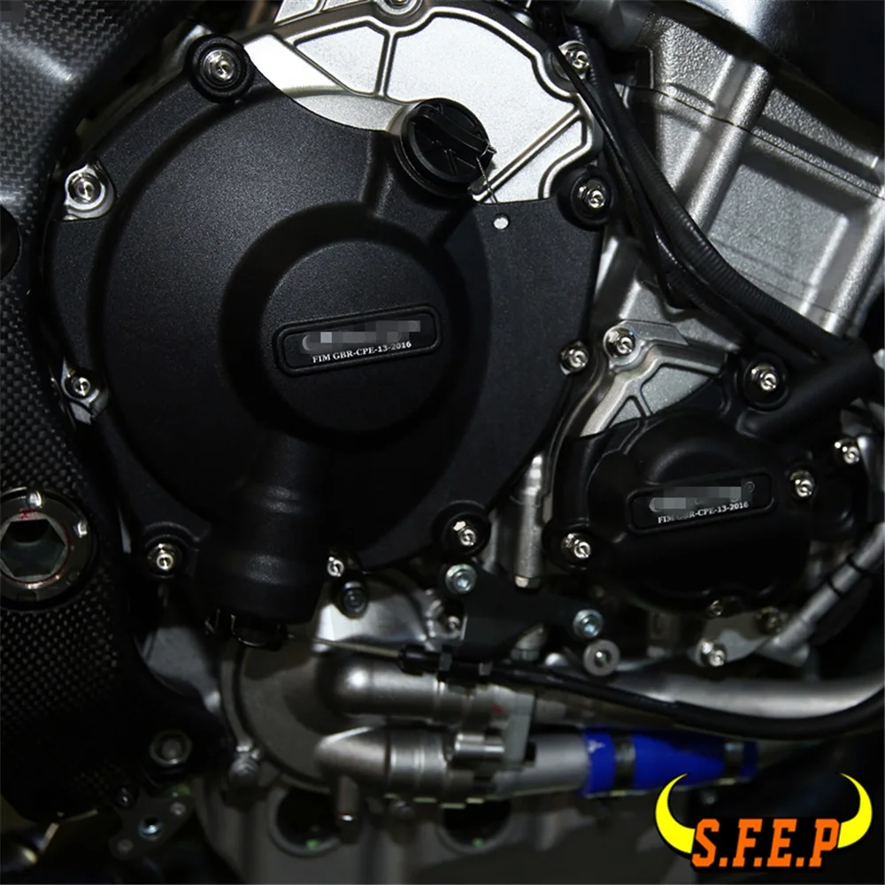 Защитный чехол для двигателя мотоцикла GB Racing Yamaha MT10 2015 2020 16 17 18 19 черный|engine guard|racing