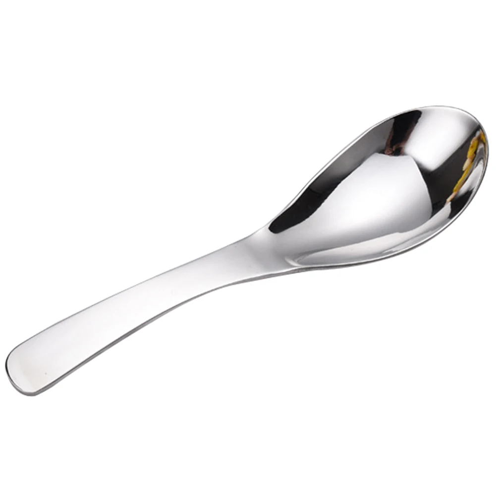 

17cm Kitchen Plus Size Spoon Stainless Steel Large Coffee Spoon Long Handle Tea Spoons Drinking Flatware Drop Shipping