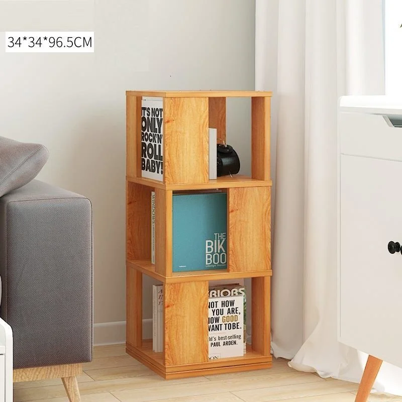 Estanteria Libros декоративная промышленная полка деревянная вращающаяся книжный чехол