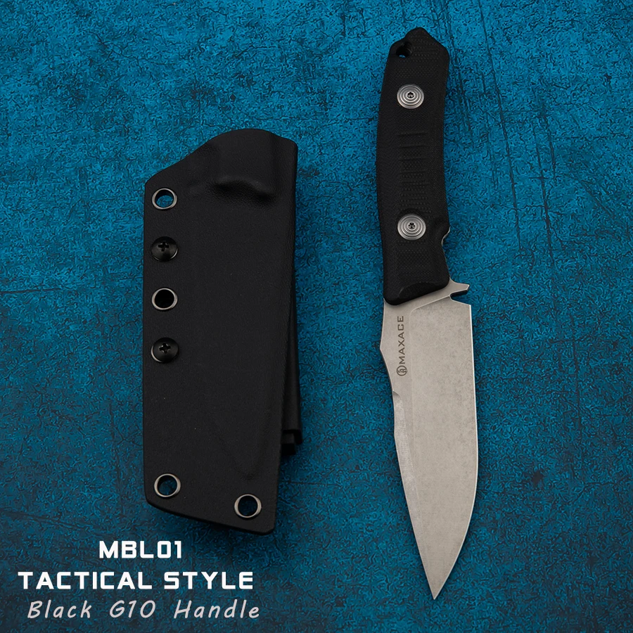 

Нож Maxaceknife с фиксированным лезвием Baal VANADIS 4E, стальной камень, инструменты для выживания на природе, кемпинга, охоты, карманный кухонный нож д...