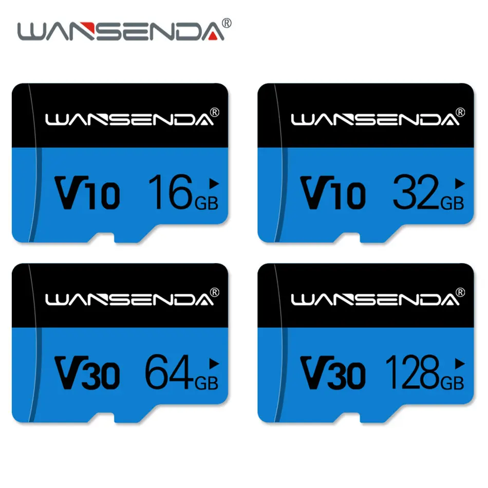 WANSENDA карта памяти класс 10 Micro SD 8 ГБ 16 32 64 128 ГБ|Карты памяти| |