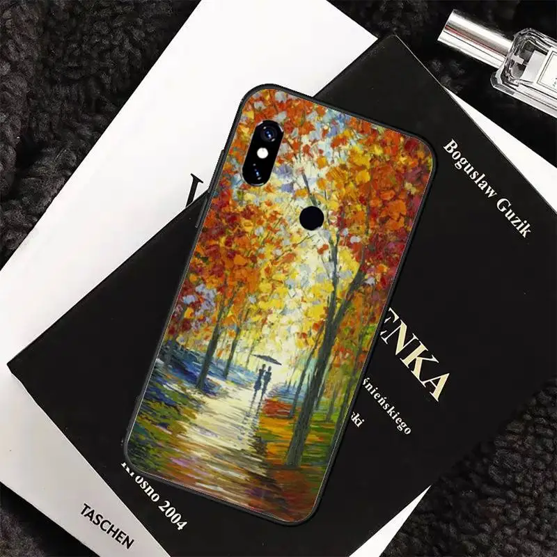 

Oil Painting Master Works Autumn Phone Case For Xiaomi Redmi 7 8 9t a3Pro 9se k20 mi8 max3 lite 9 note 9s 10 pro