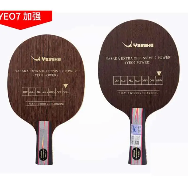 Ракетки для настольного тенниса yasaka YEO7 Power оригинальные ракетки пинг понга