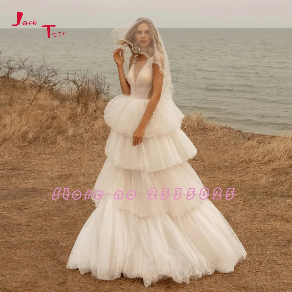 Vestido De Noiva Новое поступление великолепные свадебные платья трапециевидной формы