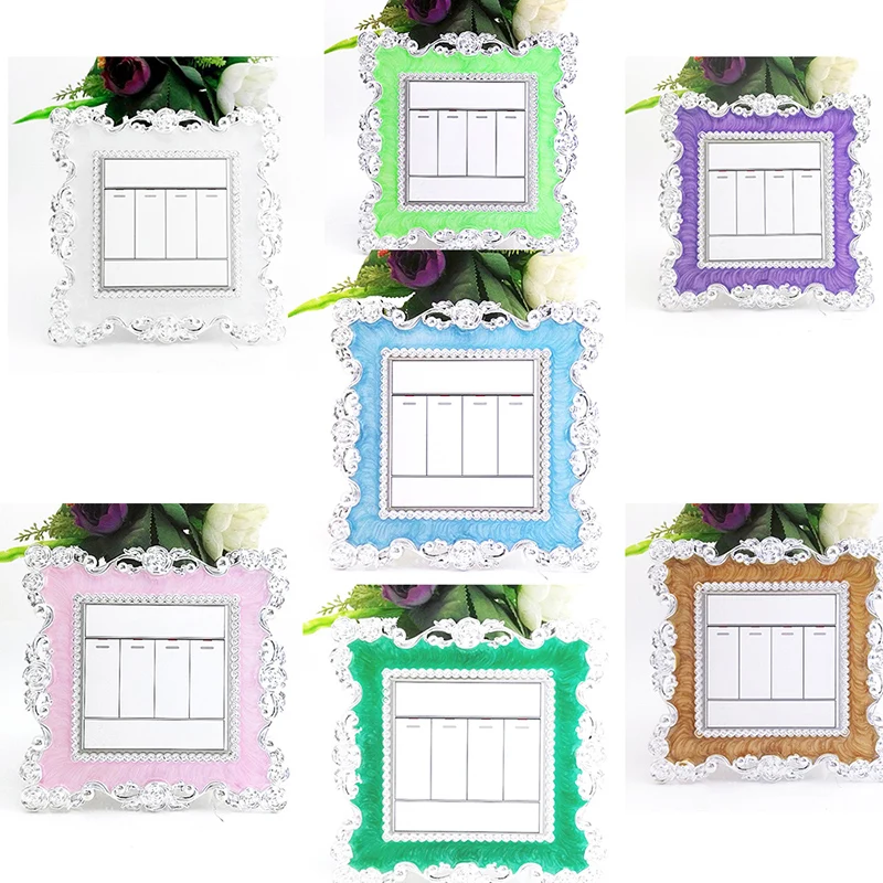 Переключатель объемного звучания наклейки Двойная или Одиночная розетка панель