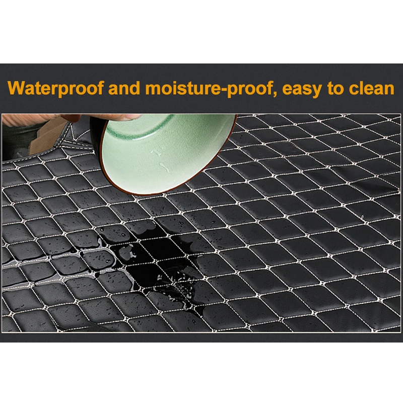 

KADULEE Custom leather Car Trunk Mats for BMW X5 2014-2018 2019-2021 years auto accessories car cargo liner