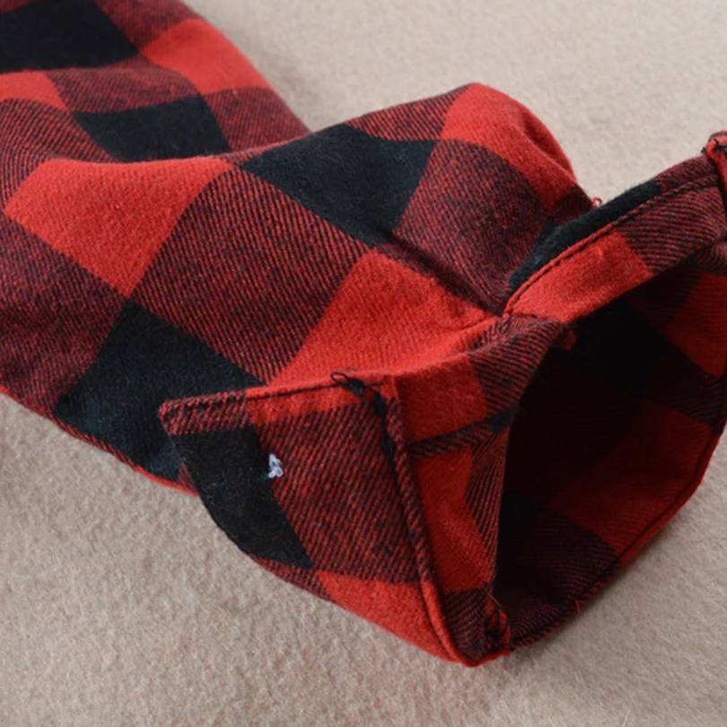 Рубашки для мальчиков и девочек детская клетчатая блузка хлопковые детские