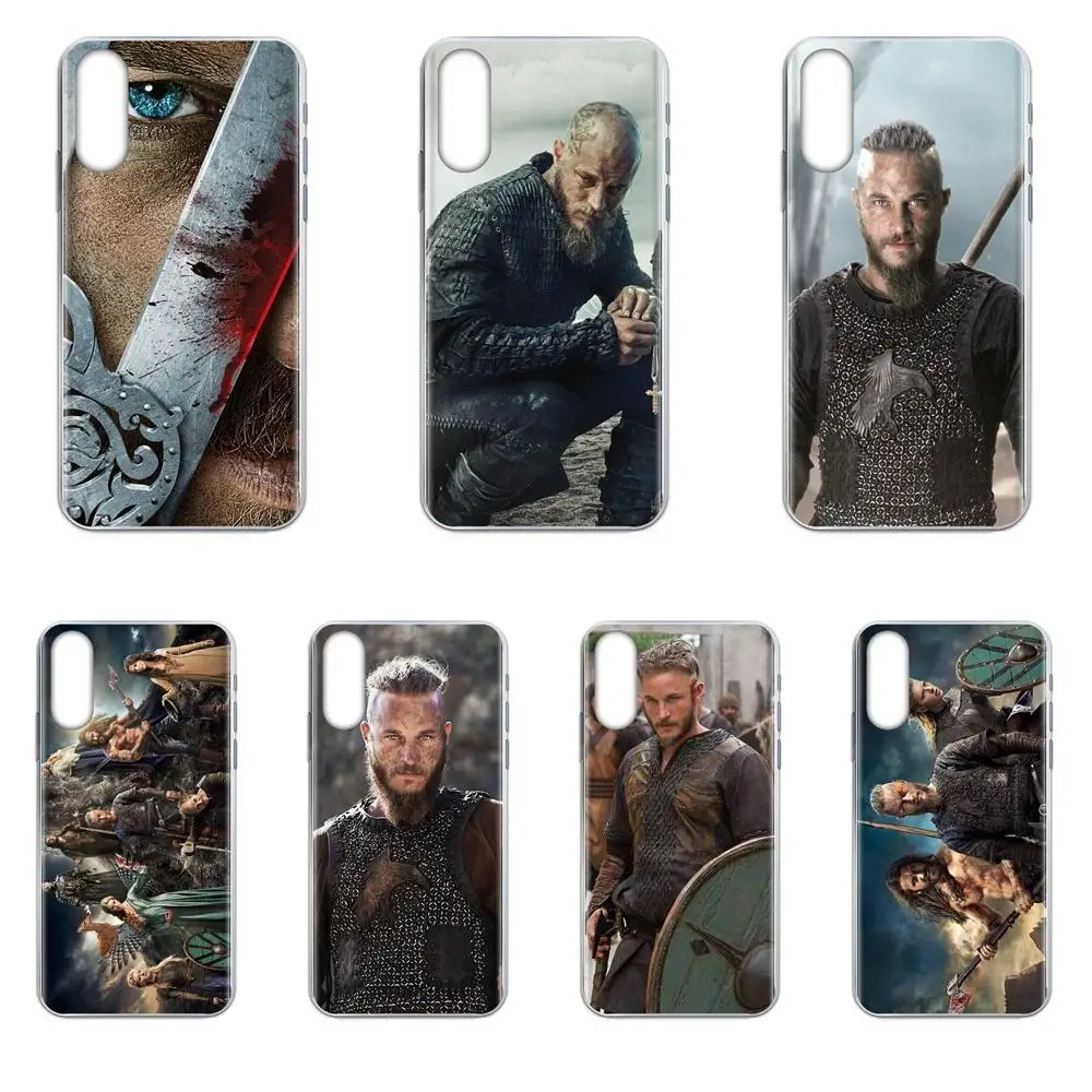 Логотип Vikings Ragnar для Sony Xperia XZS XA1 L1 XA X Z Z1 Z2 Z3 Z4 Z5 XZ1 Compact E5 XZ Премиум мягкий чехол