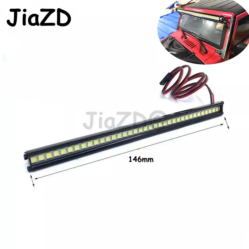 

1 PCS Super Bright 36 LED Roof Light Lamp Bar Metal RC Truck Crawler Roof Light For 1:10 RC Crawler Accessories A02